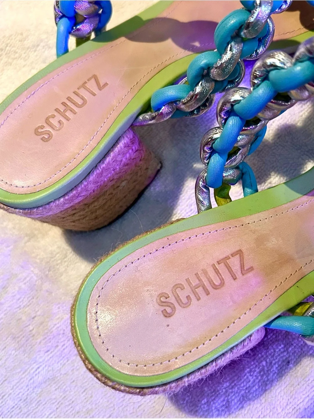 SCHUTZ chunky braided